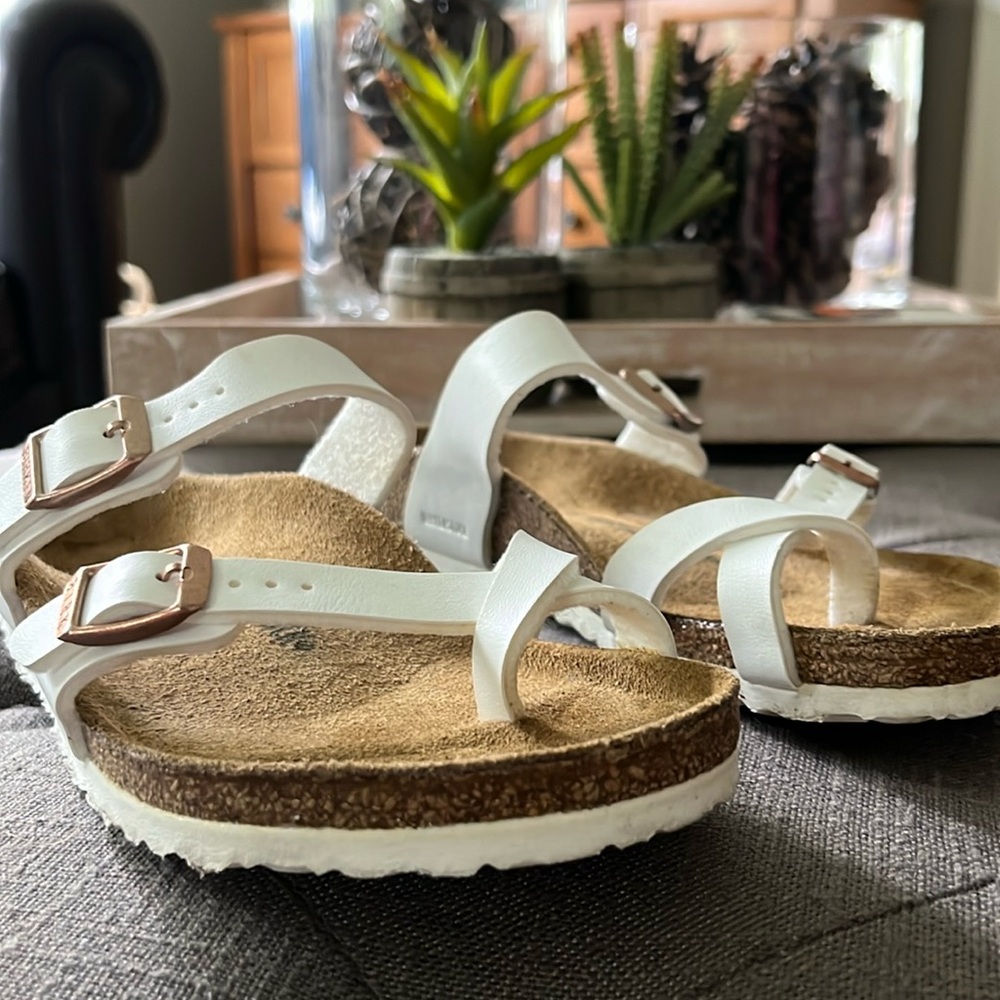 Birkenstock’s White Strappy